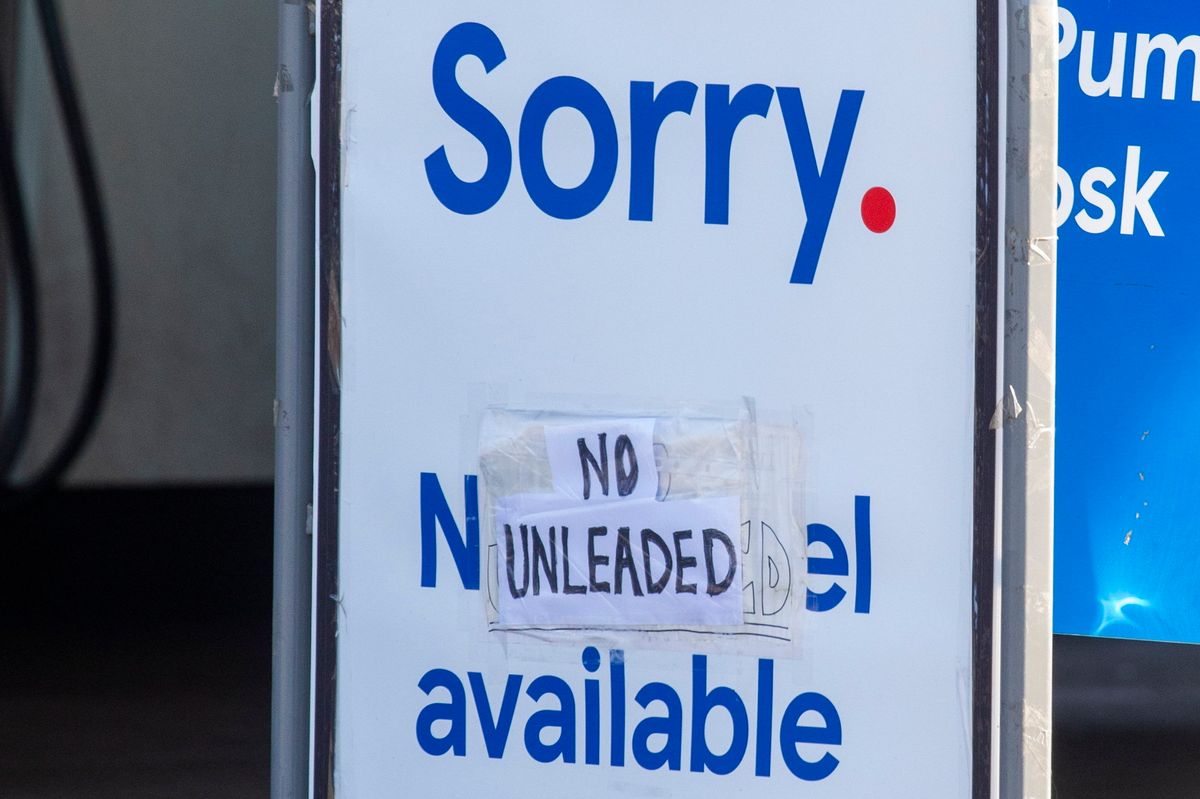 No unleaded fuel at some pumps at Tesco 