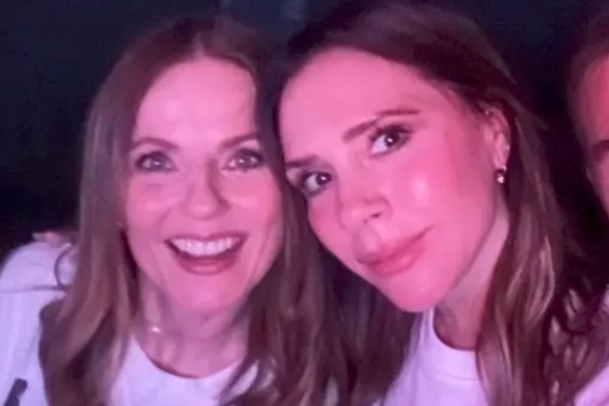 Victoria Beckham and Geri Horner