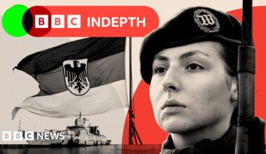 A soldier with a gun, wearing camouflage