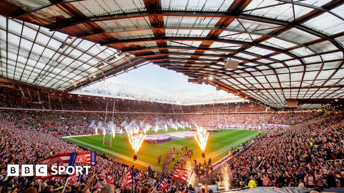 Representatives of the 1996 Super League clubs attend the media and photo shoot - back row is Lee Crooks, Dean Busby, Paul Topping, Martin Offiah, Rowland Phillips, Terry Matterson, Karl Harrison and Paul Cullen. Front row is Mark Aston, Neil Harmon, Patrick Entat, Robbie Hunter-Paul and Shaun Edwards