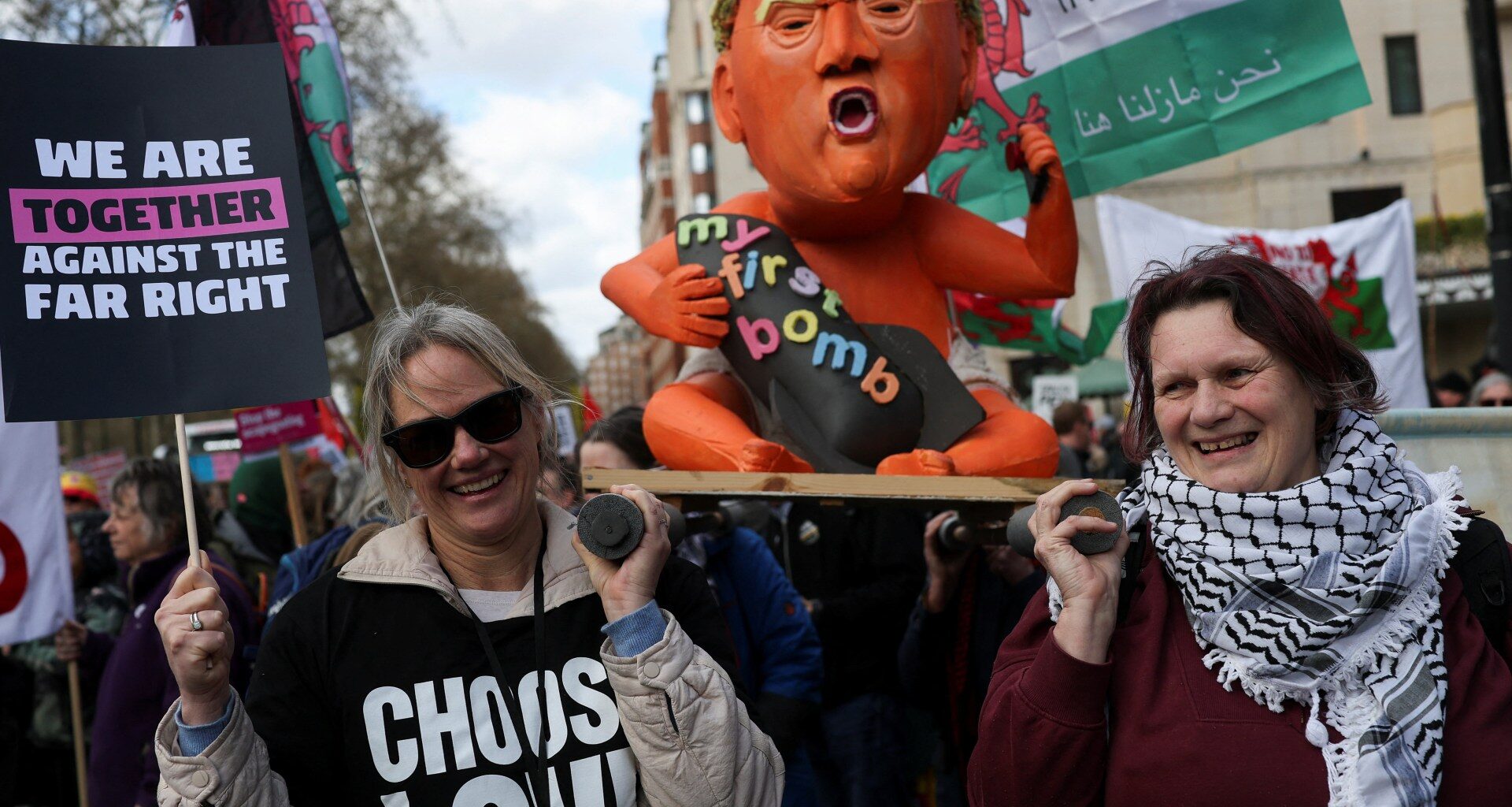 Thousands march through London in stand against the far right | Protests News