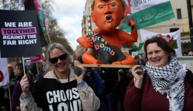 Thousands march through London in stand against the far right | Protests News