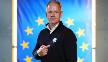 Luke Donald will look to make history at the 2027 Ryder Cup in Ireland.