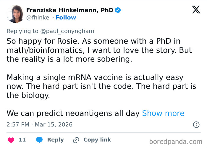 IT Guy Goes Down In History After Using ChatGPT And His Dog’s DNA To Create A Cancer Cure For Her IT Guy Goes Down In History After Using ChatGPT And His Dog’s DNA To Create A Cancer Cure For Her
