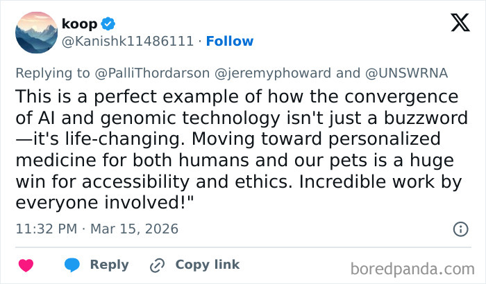 IT Guy Goes Down In History After Using ChatGPT And His Dog’s DNA To Create A Cancer Cure For Her IT Guy Goes Down In History After Using ChatGPT And His Dog’s DNA To Create A Cancer Cure For Her