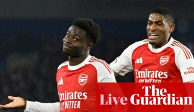 Brighton 0-1 Arsenal, Man City 2-2 Nottm Forest, and more: Premier League – as it happened | Premier League