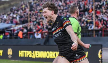Kurt Haggerty's reaction as Bradford Bulls beat Toulouse