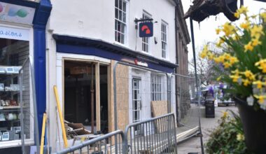 Manhunt under way after Beccles Nationwide ram-raid