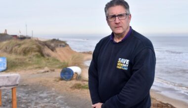 Hemsby erosion sees only three homes left on dunes
