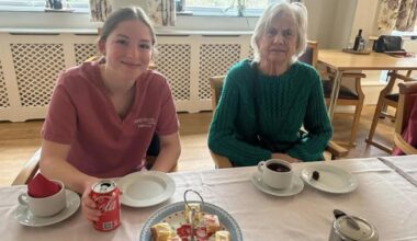 Bemerton Lodge celebrates student's journey into nursing