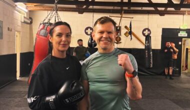 Paula Gardner battles low self-esteem in boxing match