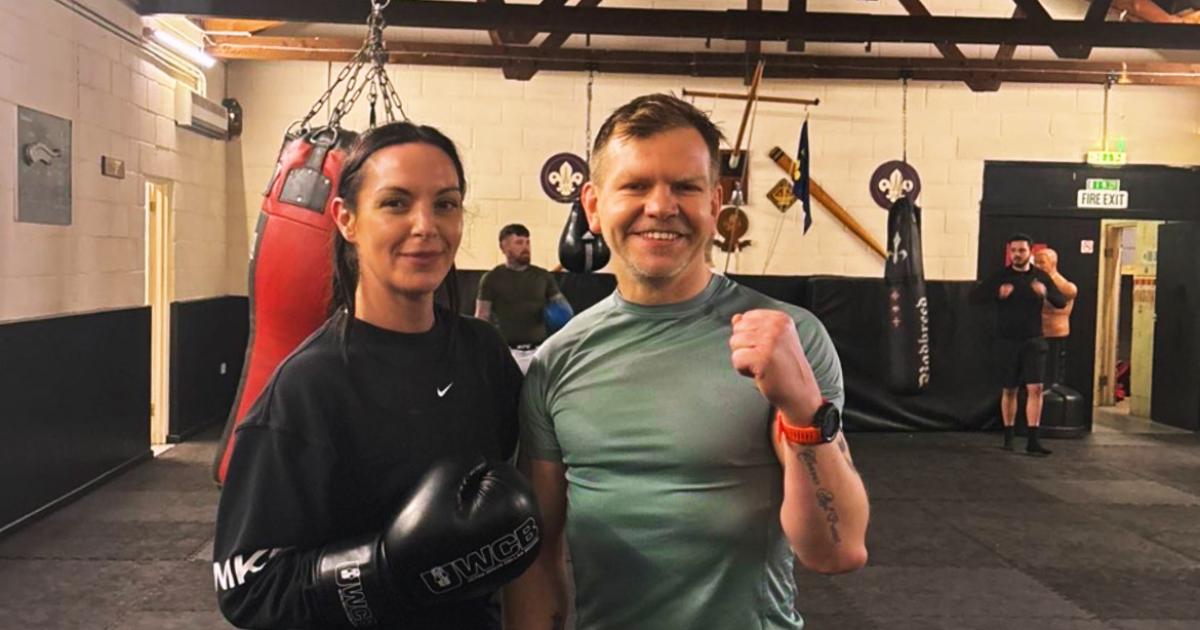 Paula Gardner battles low self-esteem in boxing match