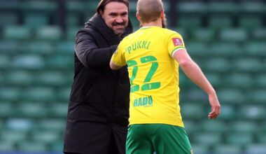 Pukki and Farke reunite to discuss Premier League struggles