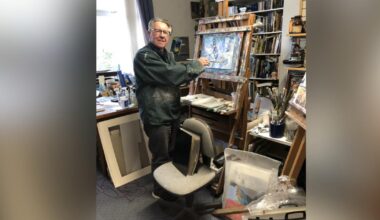 Horwich artist Gerry Halpin finds himself in the global frame