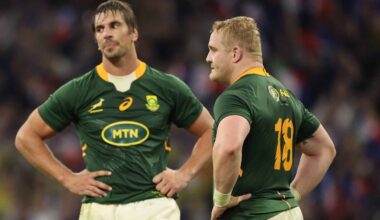 "Finished" - Four Springbok legends left out of latest squad