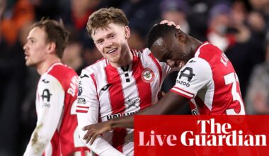 Brentford v Wolves: Premier League – live | Premier League