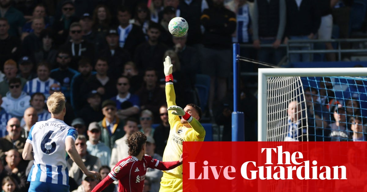 Brighton v Liverpool: Premier League – live | Premier League