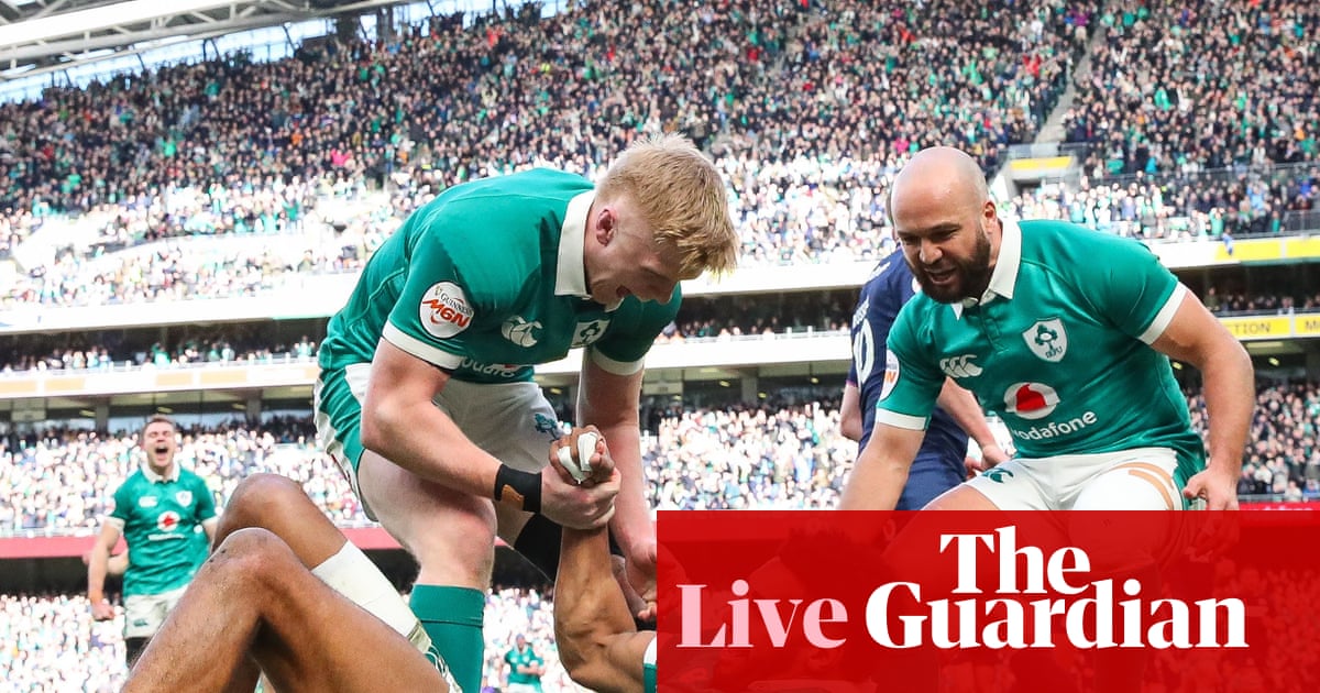 Ireland 43-21 Scotland: Six Nations 2026 rugby union – live | Six Nations 2026