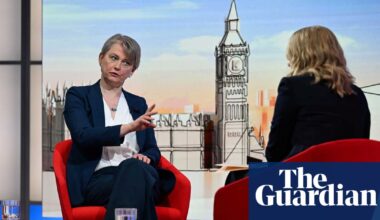 Cooper rejects Blair’s call for UK to have backed Trump’s strikes on Iran | US-Israel war on Iran