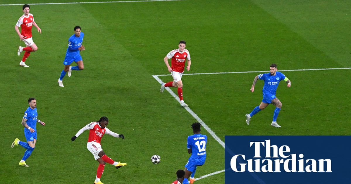 Eze and Rice pick off Bayer Leverkusen as Arsenal cruise into quarter-finals | Champions League