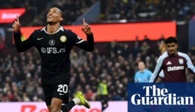 João Pedro hat-trick fires Chelsea to emphatic comeback win at Aston Villa | Premier League