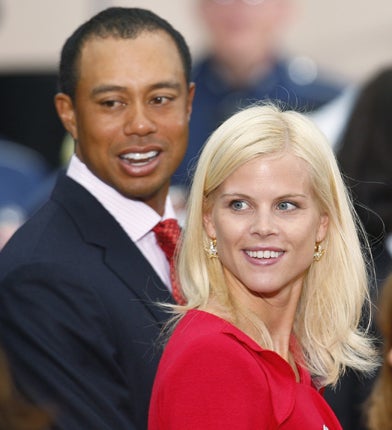 In 2009 Woods ran over a fire hydrant and hit a tree with his SUV at Thanksgiving – which resulted in the revelation that he had cheated on wife Elin Nordegren with a string of women