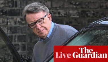 Mandelson due diligence report raised ‘serious questions’, minister admits – UK politics live | Politics