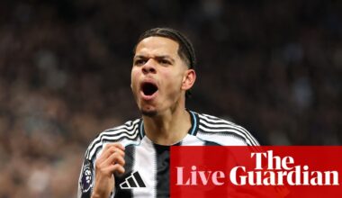 Newcastle United v Manchester United: Premier League – live | Premier League