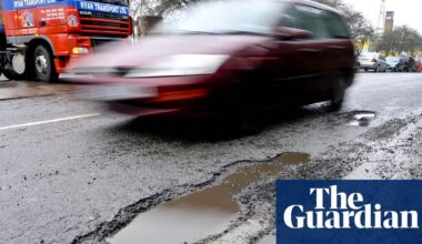 ‘National disgrace’: pothole repair backlog hits record £18.6bn in England and Wales | Transport