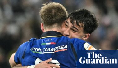 Italy claim historic first victory over England as Borthwick’s men are rattled in Rome | Six Nations 2026