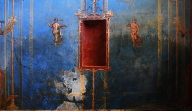 Blue was the colour for Pompeii’s priciest paint