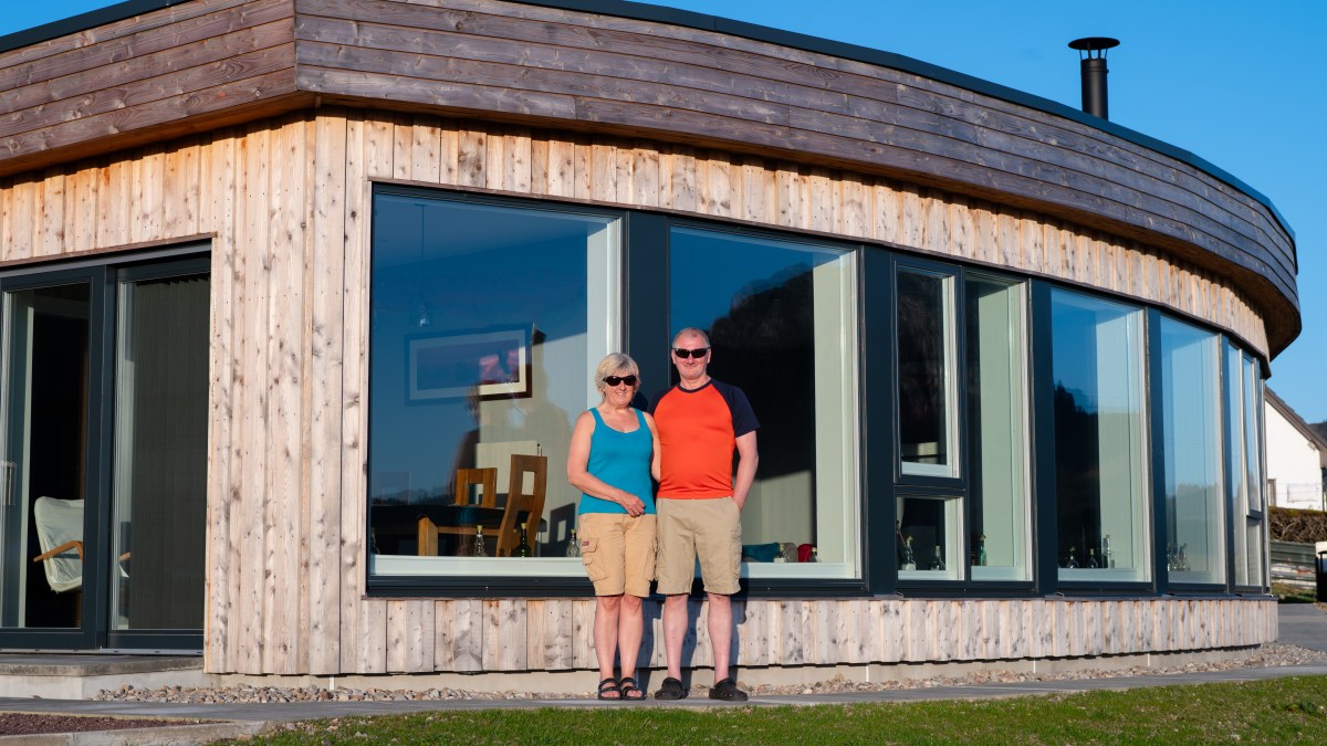 ‘It’s paradise’ — we built our dream house on a loch for £330,000