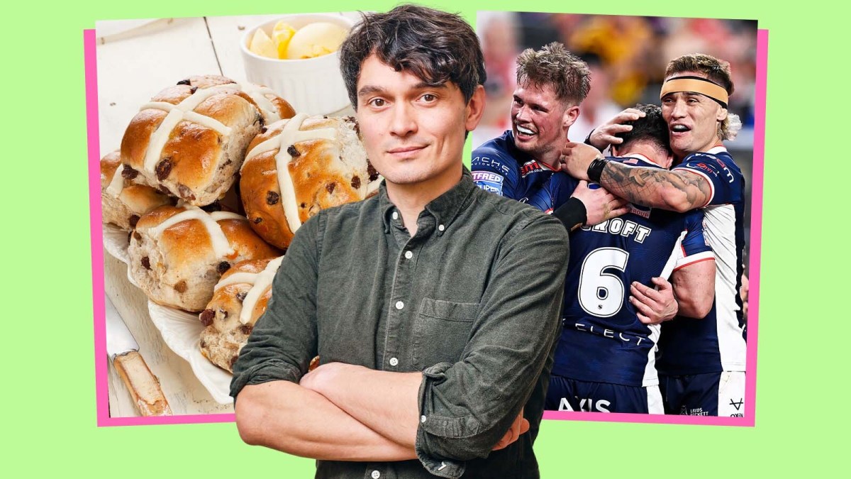 Eight reasons to be cheerful — from rugby league to hot cross buns