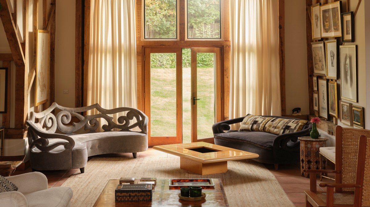 How an interior designer made her rented barn feel just like home