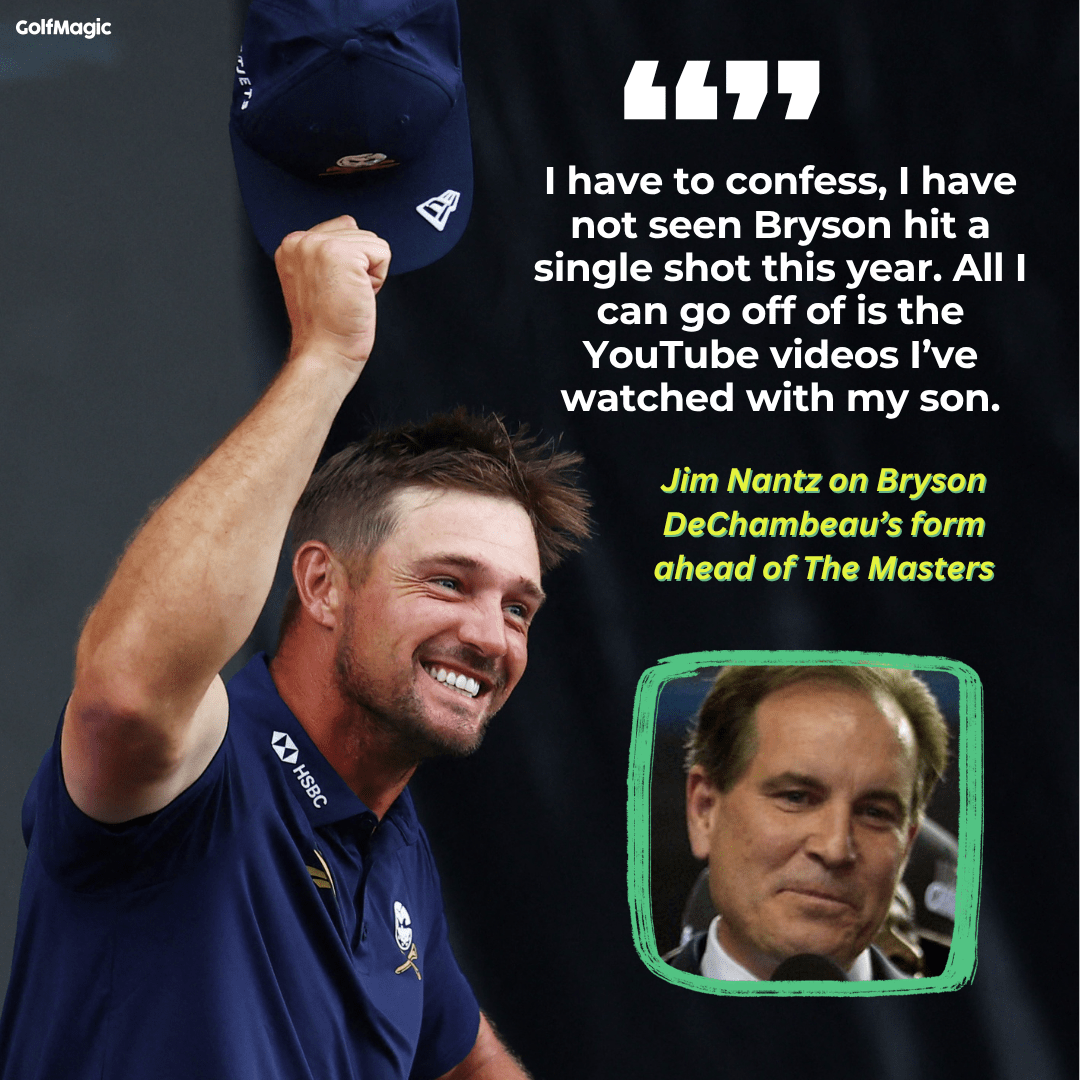 Nantz's latest comments on DeChambeau