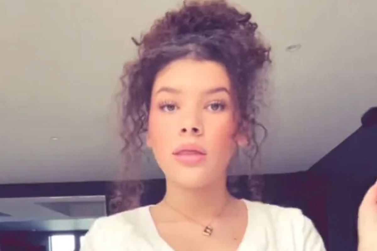 Billie-Rae Lynch joked about her and her famous dad