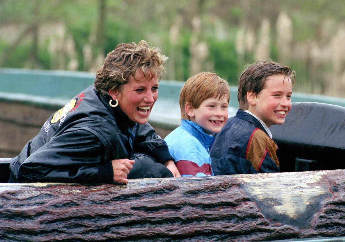 Prince William, Princess Diana