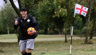 'I'm living my dream of competing for England at a World Cup'