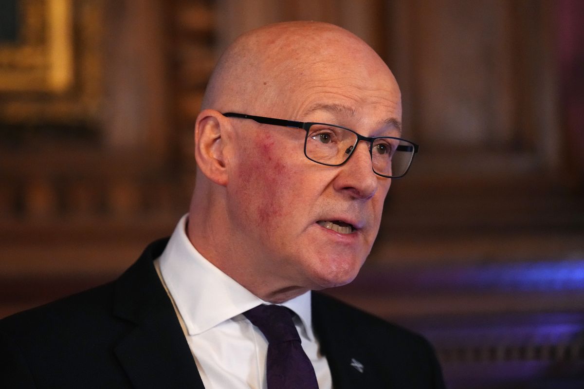 First Minister John Swinney