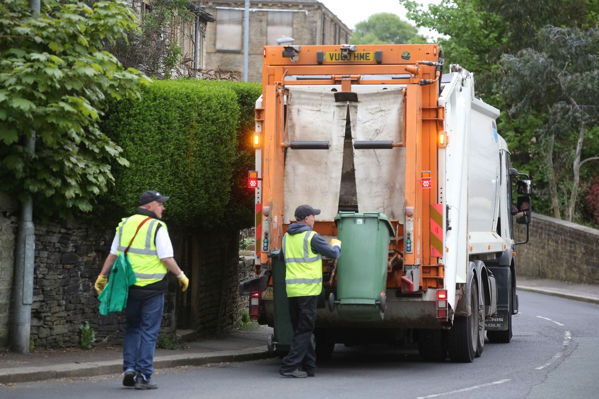A man tried to 'bribe' the bin men where he lived with biscuits