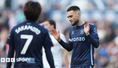 Swansea City 0-3 Coventry City: Matt Grimes scores against old club as Sky Blues go nine points clear