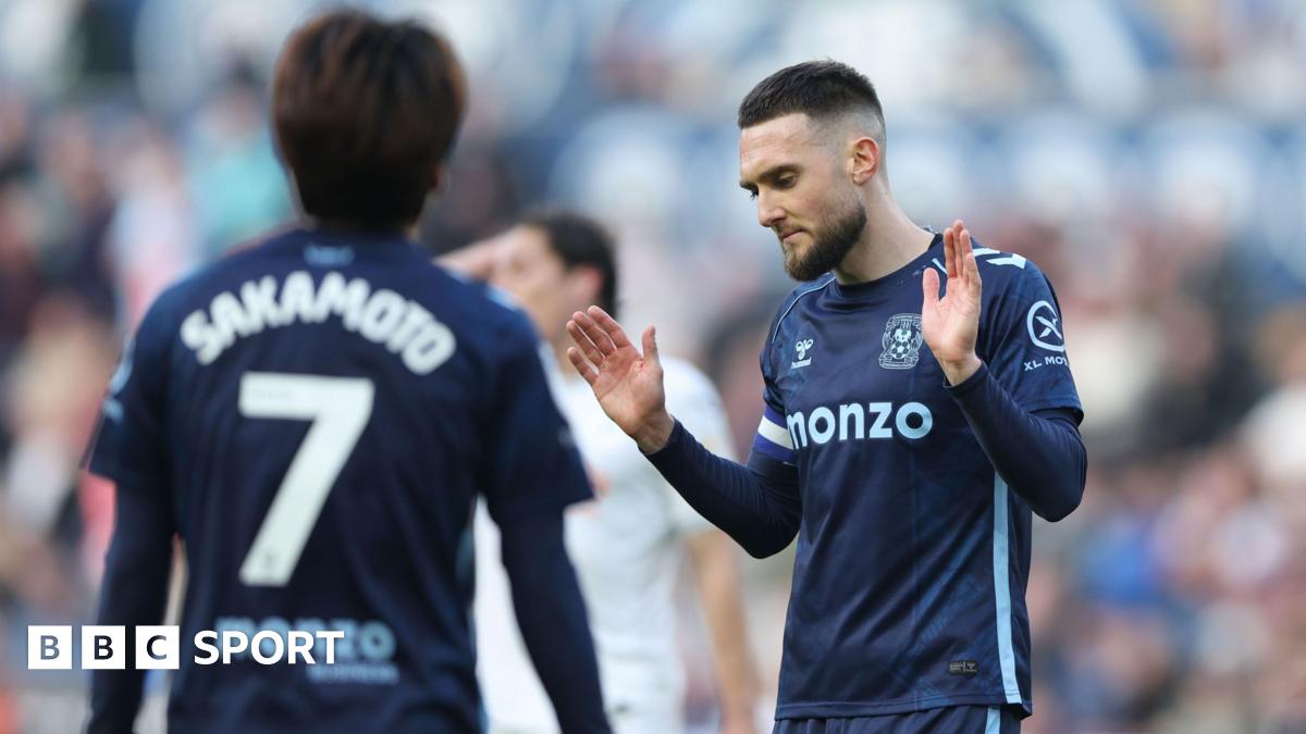 Swansea City 0-3 Coventry City: Matt Grimes scores against old club as Sky Blues go nine points clear