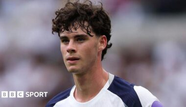 Tottenham midfielder Archie Gray