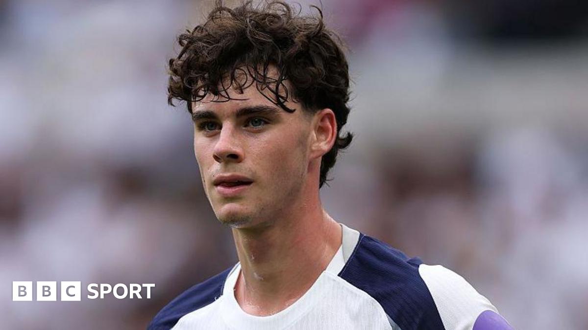 Tottenham midfielder Archie Gray