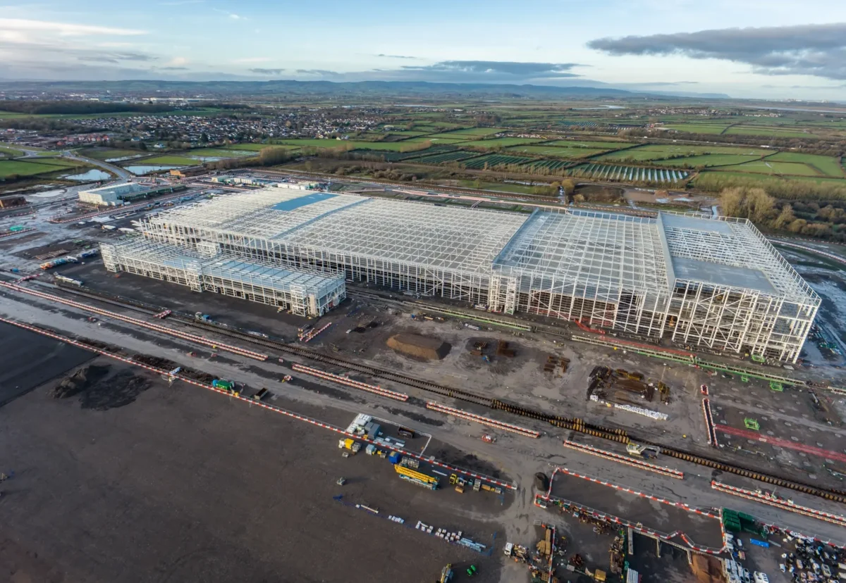 Severfield recently completed steelwork for the first phase of Tata-owned Agratas' EV battery plant