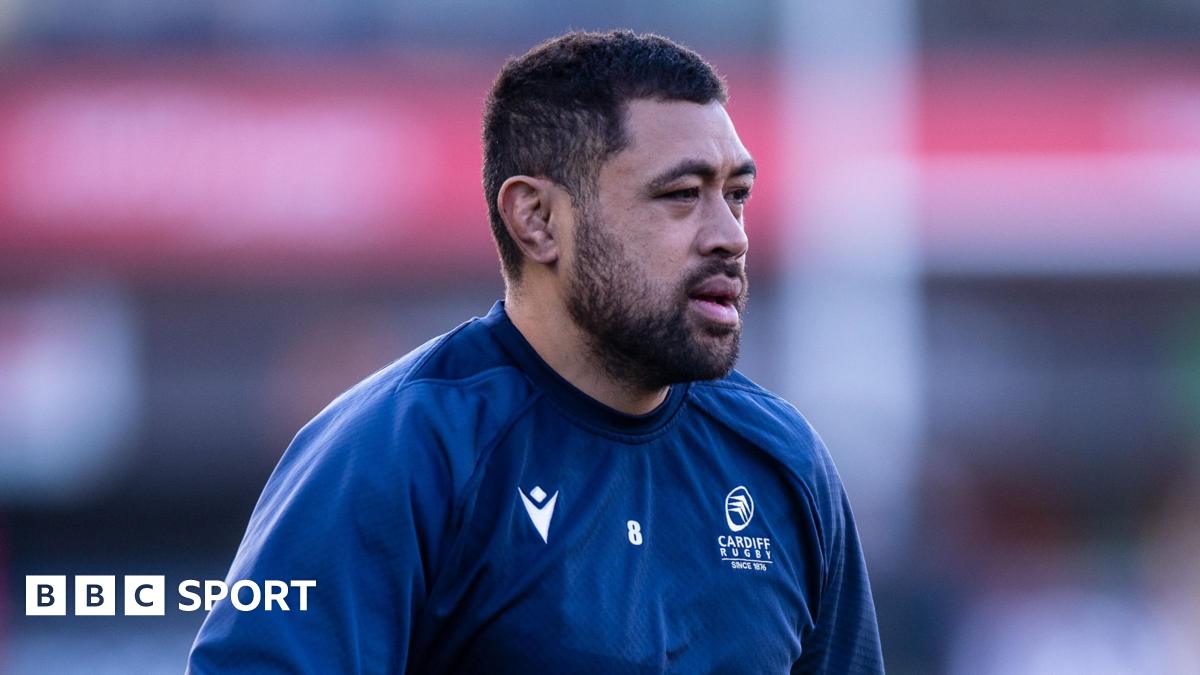 Taulupe Faletau in Cardiff training