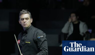 Ronnie O’Sullivan makes snooker history with 153 break at World Open | Ronnie O'Sullivan