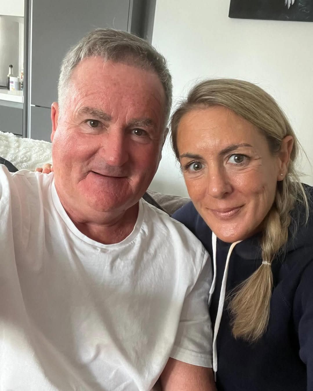 Keys pictured with his daughter Jemma (Instagram/Richard Keys)