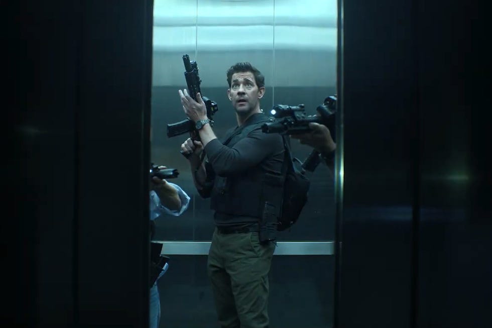 john krasinski, jack ryan ghost war teaser trailer