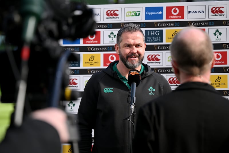 Andy Farrell. Photograph: Charles McQuillan/Getty Images